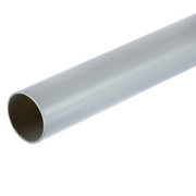 Труба гладкая жесткая ПВХ 32 мм легкая серая (3м) (63932)