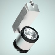 Прожектор FHC/T 150 на шинопровод под МГЛ 150Вт G12 металлик (1245000010)