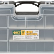 Ящик для крепежа (органайзер) прозрачный 10 (24,5 х 18 х 4,5 см) (65643)