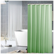 Штора для ванной 180х180 см зеленая