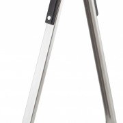Щипцы-лопатка, нерж.сталь, черн.дерев.ручка, 40 см, толщ. стали: 0.8 мм