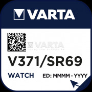 Элемент питания VARTA V371 00371101111 (кратно 10)