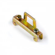 Зажим-ограничитель на DIN-рейку металлический, 2 винта, Smartbuy  (SBE-cdr-03 ) кратно 100