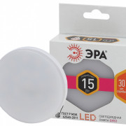 Лампа светодиодная Эра LED GX53-15W-827-GX53 (диод, таблетка, 15Вт, тепл, GX53)