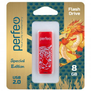 Perfeo USB 8GB C04 Red Tiger