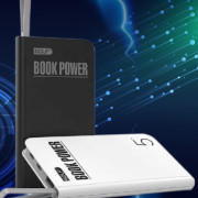 GOLF G28/ Powerbank 5000 mah + Кабель Micro usb /In Micro usb, Lighting /Out USB 1 А, 2.1A/ Black