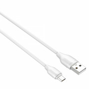 LDNIO LS38/ USB кабель Micro/ 30 см/ 2.4A/ медь: 60 жил/ White