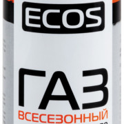 Газ Экос GC-220 в баллоне портативном (цанговый, 220 г, Россия), всесезонный