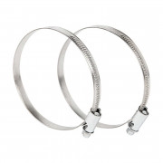 Хомут стальной червячный 60-80 (Россия) Rexant 07-0660