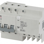 Выключатель автоматический дифференциального тока 3P+N 40А 30мА тип AC SIMPLE-mod-39 х-ка ЭРА Б0039297