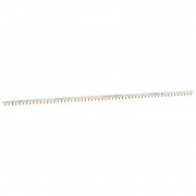 Шинка гребенчатая 2П (L1L2) 57мод. шаг 18мм 63А разрезаемая SchE EZ9XPH257