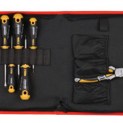 Набор отверток Ergonic SL PH PZ с пассатижами 180мм в сумке Felo 40096604