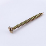 Саморез универсальный 4.0х25 желт. цинк (уп.200шт) коробка СТРОЙМЕТИЗ UTORM2140643