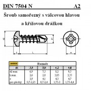 Саморез 3.5х13 DIN7504N с буром (10266)
