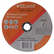 Отрезной диск по металлу Sturm! 9020-07-180x16