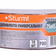 Шлифовальная лента Sturm! 9010-B75x457-080