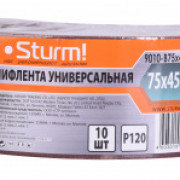 Шлифовальная лента Sturm! 9010-B75x457-120