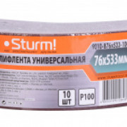 Шлифовальная лента Sturm! 9010-B76x533-100