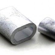 Зажим алюминиевый 8мм DIN3093 для троса (1шт) (102761)
