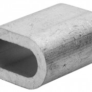 Зажим алюминиевый 6мм DIN3093 для троса (1шт) (102760)