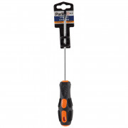 Отвертка Park Strom SL5x15см, двухкомпонентная рукоятка OTV007DK, шлицевая
