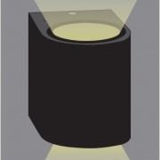 ДПО GU10,без лампы,черный Feron