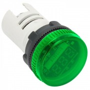 Индикатор значения тока и напряжения желтый ED16-22AVD 100А EKF PROxima