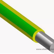 Провод силовой  АПуВ 1х95 желто-зеленый