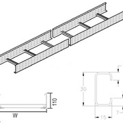 Кабельный лоток лестничного типа (PEKL110.300)