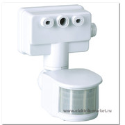 Датчик движения ИК для прожектора 1000w 180 гр. 12м IP44 белый (Sensor ML101бел.)