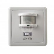 Датчик ИК встраиваемый 600w 120град. 9м IP20 белый (Sensor MB 401)