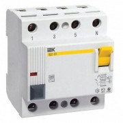 Выключатель дифференциального тока (УЗО) 4п 80А 30мА ВД1-63 АС (MDV10-4-080-030)