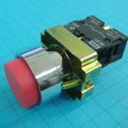 Кнопка управления LAY5-BA41 без подсветки красная 1з (BBT60-BA-K04)