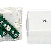 Коробка клеммная 60х60 IP20 белая (IMT36352)
