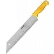 Нож для резки изоляционных плит, лезвие 340х50 мм, нерж.сталь, пластик.ручка (10637)