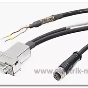 SIMATIC RF300/RF200 CONNECT. CABLE, PREASSEMBLED, BETWEEN READER AND PC (RS232), PUR, CMG, TRAILING, LENGTH 5 M 24V-SIDE W. OPEN ENDS (6GT2891-4KH50-0AX0)