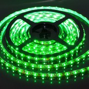 Лента светодиодная LEDх60/м 5м 4.8w/m 12В IP65 зеленый (71405 NLS-3528)