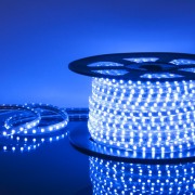 Дюралайт Play light LED-PLS-5725-2.5х6M-240V-B/WH FLASH голубые лампы/белый провод (LED-PLS-5725-2.5*6M-240V-)