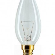 Лампа накаливания декоративная ДС 60вт B35 230в Е14 (свеча) (94304 NI-B)