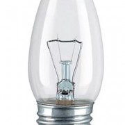 Лампа накаливания декоративная ДС 40вт ДС-230-40-1 Е27 (свеча)