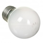 Лампа накаливания декоративная ДШМТ 60Вт 230В Е27 (шар матовый) цветная упаковка