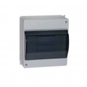 Щит распределительный навесной ЩРн-П-4 IP30 пластиковый белый прозрачная дверь КМПн 2/4 (MKP42-N-04-30-12)