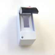 Щит распределительный навесной ЩРн-П-2 IP30 пластиковый белый прозрачная дверьКМПн 2/2 (MKP42-N-02-30-20)