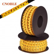 Маркеры на кабель круглые цифра 3 внутренний диаметр 5.1мм 100 шт (18244)