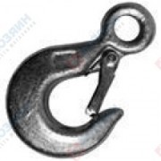 Крюк такелажный 1600кг DIN689 с фиксатором (1шт) (УТ-00011303)