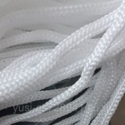 Шнур полипропилен текстильный 4,0мм белый (20м) (140326)