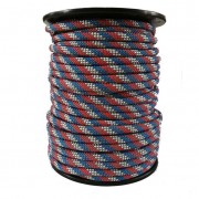 Шнур полипропилен плетёный цветной  6,0 мм (300 м) (140316)