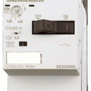 Выключатель автоматический для защиты электродвигателей 0.22-0.32A N-расцепитель 3.8A типоразмер S00 (3RV1011-0DA10)