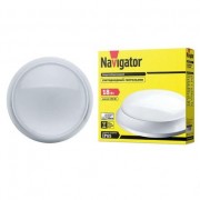 Светильник светодиодный ДБП-8w круг,4000К,680Лм,IP65,бел.пластик GAUSS (126411208)