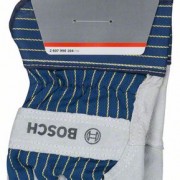 Перчатки защитные с вставками из бычьей кожи GL SL 10 (1 пара) (2607990104)